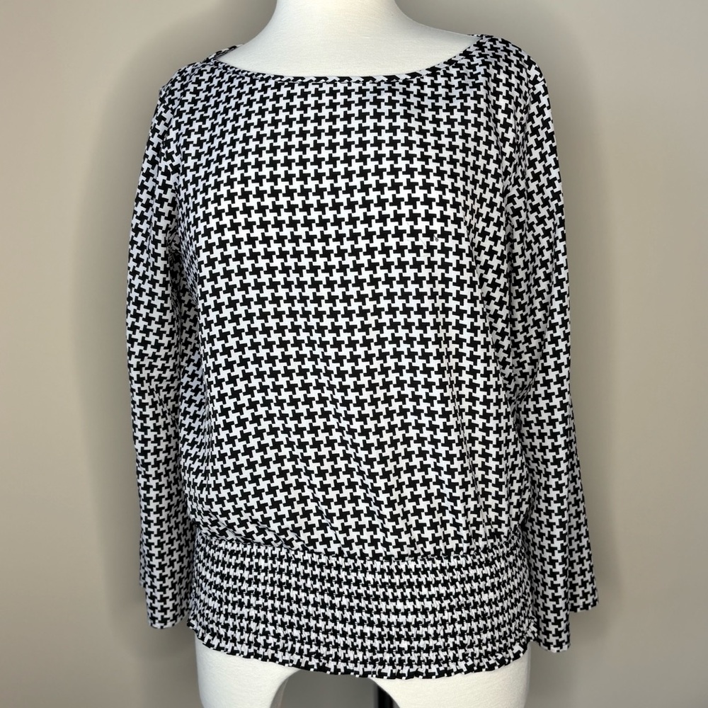 MICHAEL Michael Kors Black and White Blouse